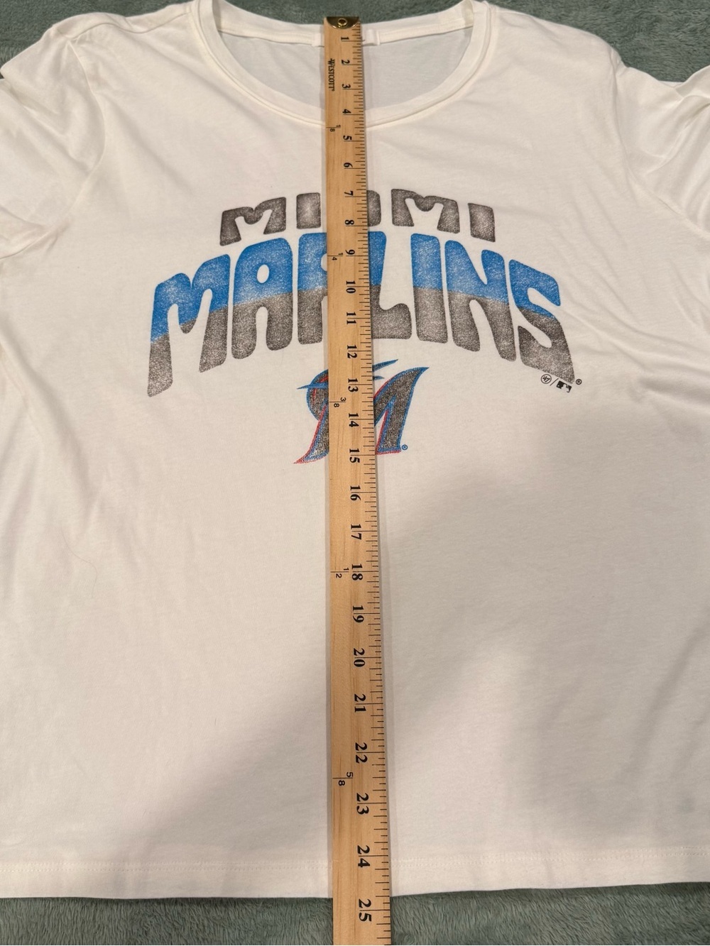 47 Women's Tee - White with Black Logo Tag - Picture 9 of 11